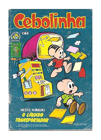 Hq Cebolinha Nº 19 - O Liquido Transformador