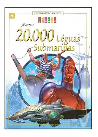 Livro 20.000 Léguas Submarinas - Júlio Verne