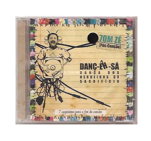Cd Tom Zé - Danç-êh-sá, Dança dos Herdeiros do Sacrifício