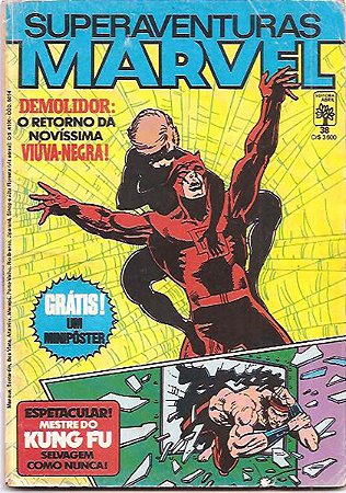 Hq Superaventuras Marvel Nº 38 - Demolidor Encuralado