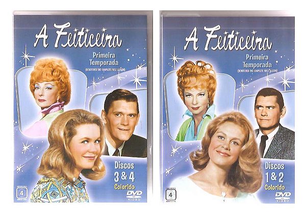 Dvd A Feiticeira Primeira Temporada 4 dvd's