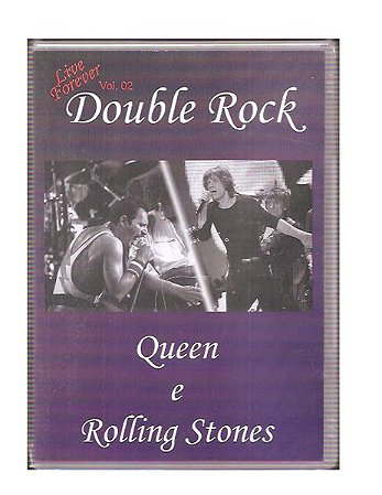 Dvd Vários - Live Forever Vol. 02 Double Rock Queen/Rolling