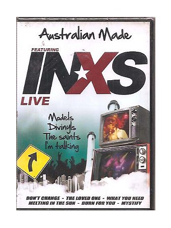 Dvd Inxs - Australian made Live