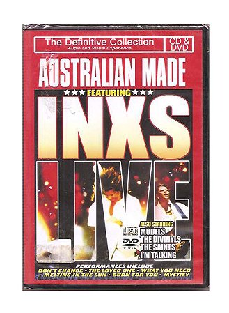CD e Dvd Inxs - Australian made Live