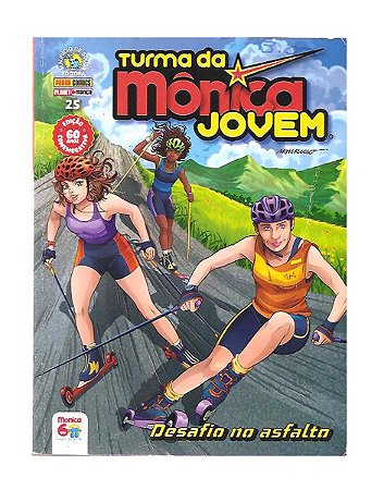 Hq Turma da Mônica Jovem nº 25 - Desafio no Asfalto