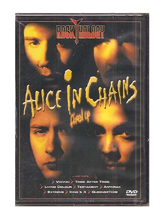 Dvd Alice in Chains, Voivod, Living Colour, Antra - Fired-up