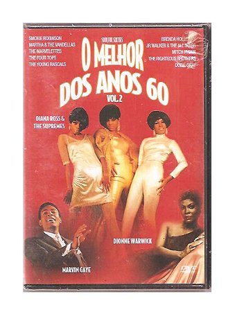 Dvd  - Vários O Melhor Dos Anos 60 Volume 2 (lacrado)