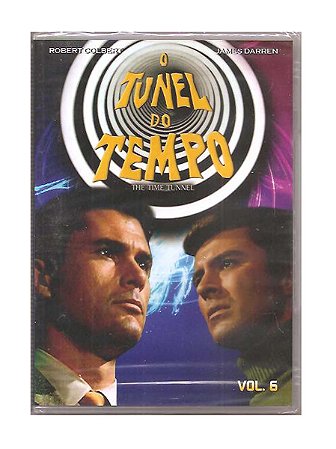Dvd O Túnel Do Tempo Vol. 6 - Robert Colbert, James Darren