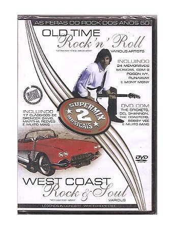 Dvd Vários - Old Time Rock 'n' Roll/west Coast Rock & Soul