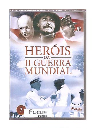 Dvd Heróis Da 2ª Guerra Mundial Vol. 3