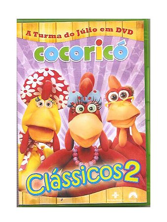 Dvd A Turma do Júlio em Dvd Cocoricó Clássicos 2