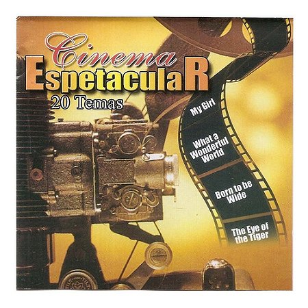 Cd Vários - Cinema Espetacular 20 Temas