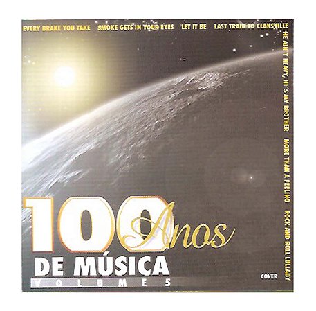 Cd  Vários - 100 Anos De Música Volume 5 (cover)