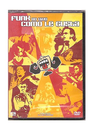 Dvd Funk Como  Le Gusta Ao Vivo