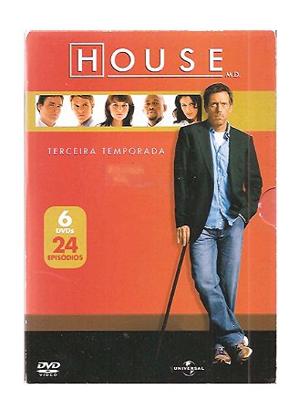 Dvd(6) House M. D. 3ª Temporada Completa