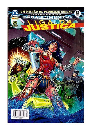 Hq Liga da Justiça nº 12 - Um Milhão de Pequenas Coisas