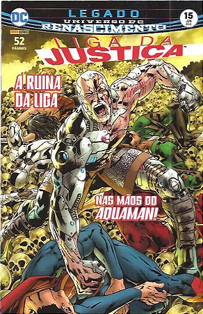 Hq Liga da Justiça nº 15 - Legado
