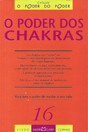 O Poder dos Chakras - Livro Clipping (Martins Claret)