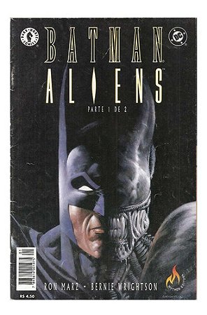 Hq Batman / Aliens Parte 1 De 2 - R. Marz; B. Wrightson