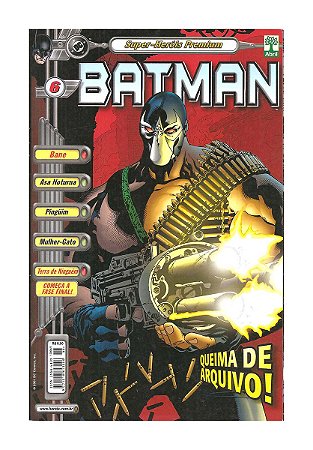 HQ Batman Nº 6 - Super-heróis Premium : Queima de Arquivo!