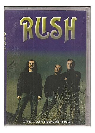 Rush - Dvd Live In San Francisco 1998 - Lacrado! Estandar