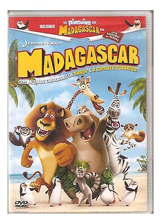 Dvd Madagascar + Os Pinguins De Madagascar- Missão De Natal