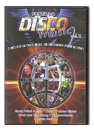 Dvd - Festa Da Disco Music Vol. 2 - Vários