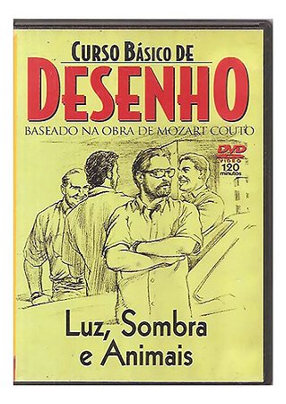 Dvd Curso Básico De Desenho: Baseado Na Obra De Mozart Cout