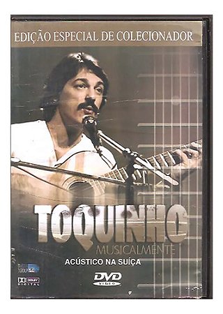 Dvd - Toquinho Musicalmente - Acústico Na Suiça - Usado