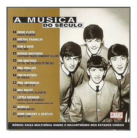 Cd Eddie Floyd, Beatles. The Drifters - A Música Do Século 6