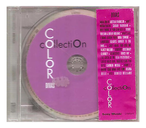 Cd Divas Color Collection - Nina Simone Aretha Franklin Edição Limitada