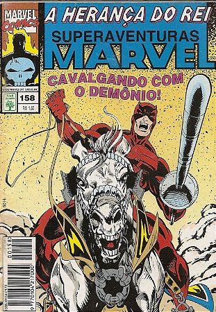 Hq Superaventuras Marvel Nº 158 - Herança do Rei