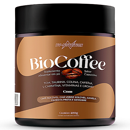Bio Coffe (Café Termogênico) 250g - Bv Nutrition