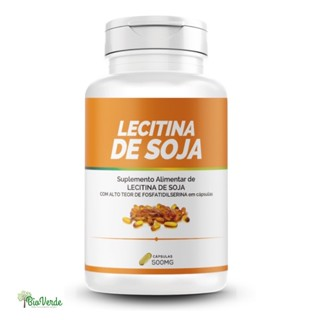 Lecetina de Soja (60/120 Cápsulas de 500mg) - Bio Vittas