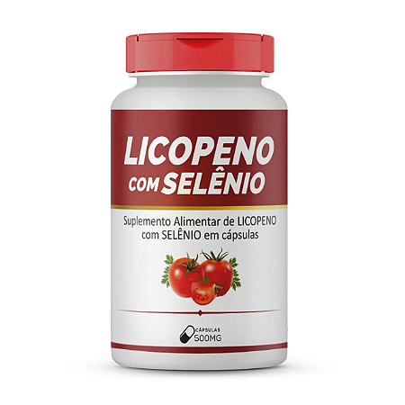 Licopeno com Selênio (60/120 Cápsulas de 500mg) - Bio Vittas