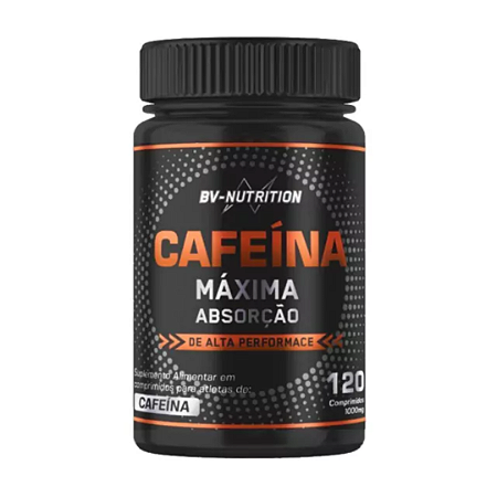 Cafeína 400mg (120 Comprimidos) - Bv Nutrition