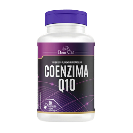 Coenzima Q10 30 Cápsulas de 500mg Bom Chá