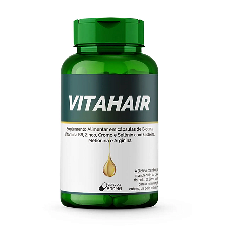 Vitahair (60/120 Cápsulas de 500mg) - Bio Vittas