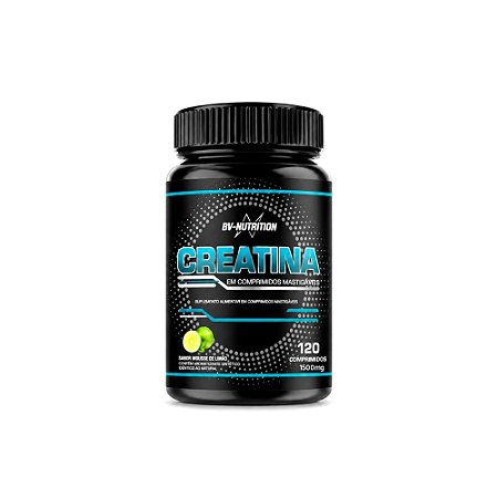 Creatina Mastigável BV Nutrition Mousse de Limão – 120 Comprimidos
