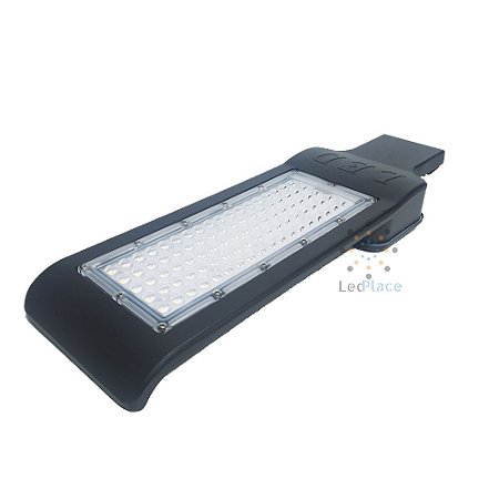 Luminária Led Pétala Publica 100W Branco frio SMD Rua e Poste