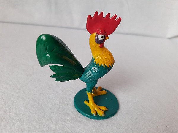 Miniatura de vinil estatica do galo Hei hei da Moana 9 cm