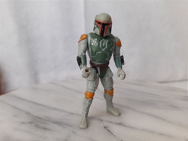 Figura de ação articulada Boba Fett Star Wars , Kenner 1996 - 10 cm incompleta