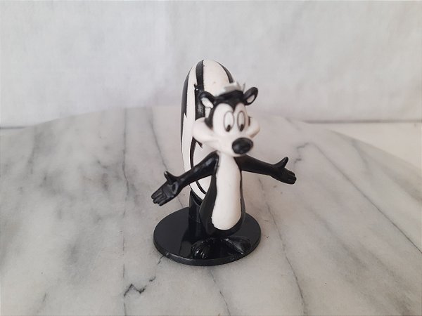 Miniatura de vinil Pepe le Pew Looney Tunes 7 cm