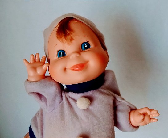 Boneca feijãozinho fantoche da Estrela anos 80,  25 cm