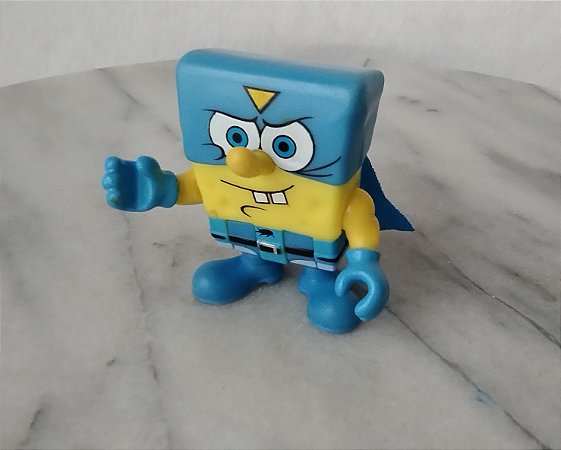 Imaginext, boneco Bob Esponja herói usado