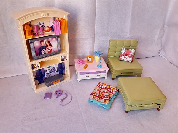 Casa da Barbie Estrela com móveis e acessórios Anos 80 