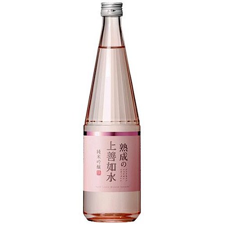 Sake Shirataki Junmai Ginjo Jukusei No Jozen Pink Mizunogotoshi 720ml CI-03