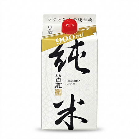 Sake Hakushika Junmai Pack 900ml CI-02