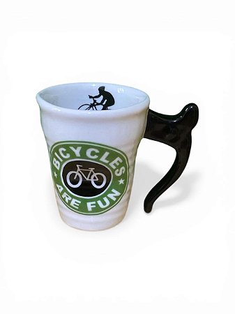 Copo Amassado Estampa Bicycles Are Fun