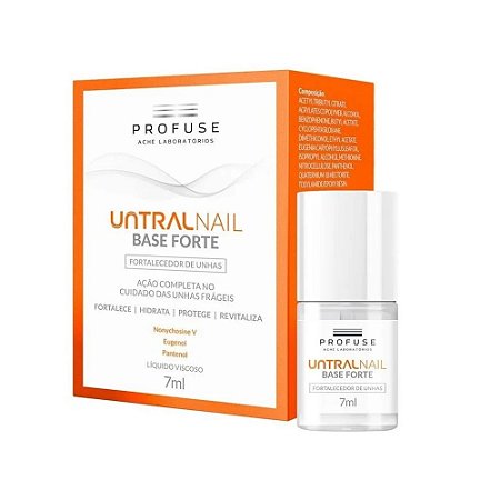 Profuse Untralnail Base Forte Fortalecedor De Unhas 7ml